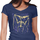 Pteranodon Fossils - Women's V-Neck