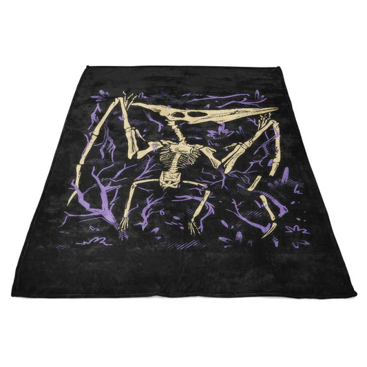 Pteranodon Fossils - Fleece Blanket