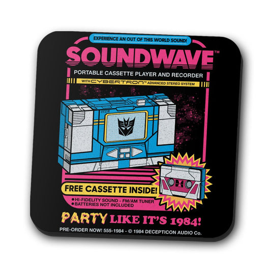 Pump Up The Volume - Coasters