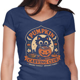 Pumpkin Carving Club - Women's V-Neck