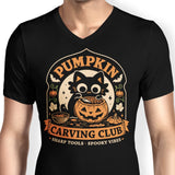 Pumpkin Carving Club - Men's V-Neck