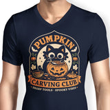 Pumpkin Carving Club - Men's V-Neck