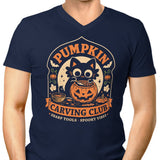 Pumpkin Carving Club - Men's V-Neck