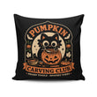 Pumpkin Carving Club - Throw Pillow