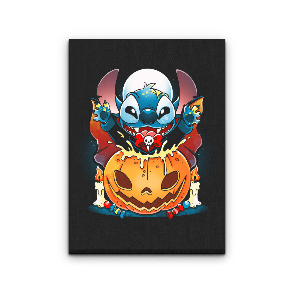 Pumpkin Experiment - Canvas Print