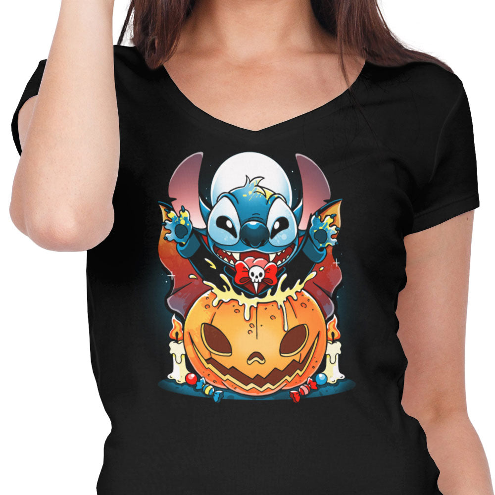 Pumpkin Experiment - Women's V-Neck