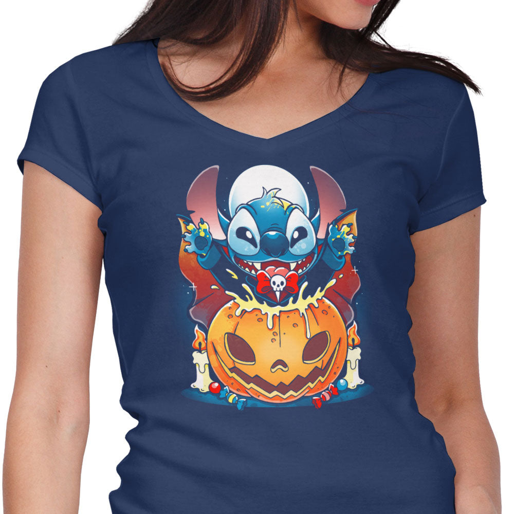Pumpkin Experiment - Women's V-Neck