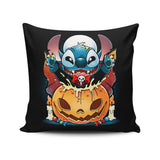 Pumpkin Experiment - Throw Pillow