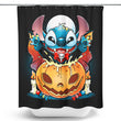 Pumpkin Experiment - Shower Curtain