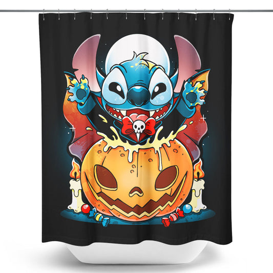 Pumpkin Experiment - Shower Curtain