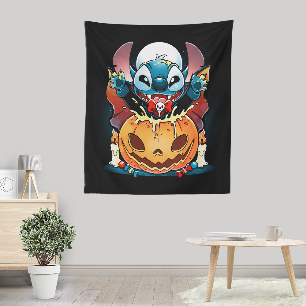 Pumpkin Experiment - Wall Tapestry