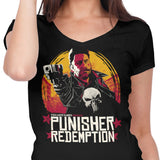 Punisher Redemption - Women's V-Neck