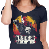 Punisher Redemption - Women's V-Neck