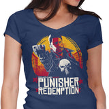 Punisher Redemption - Women's V-Neck