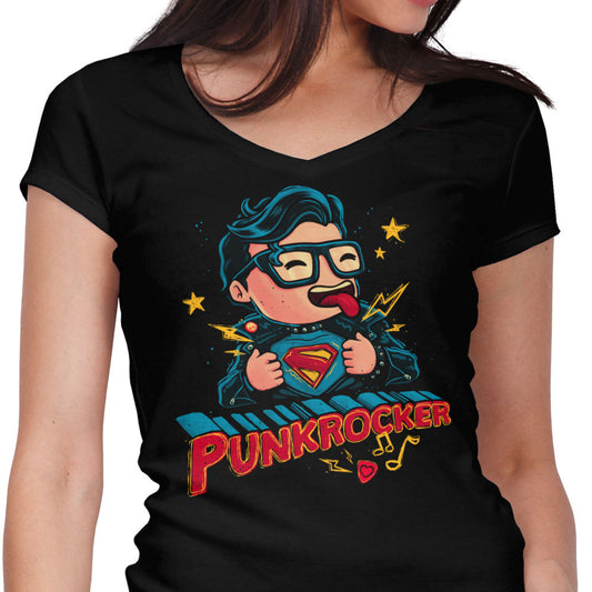 Punkrocker - Women's V-Neck
