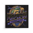 Purple Bo - Canvas Print
