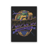 Purple Bo - Canvas Print