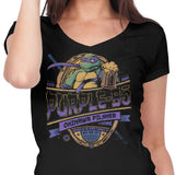 Purple Bo - Women's V-Neck