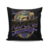 Purple Bo - Throw Pillow