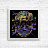 Purple Bo - Posters & Prints