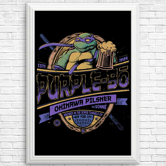 Purple Bo - Posters & Prints