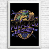 Purple Bo - Posters & Prints
