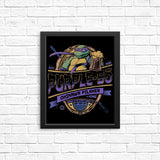 Purple Bo - Posters & Prints