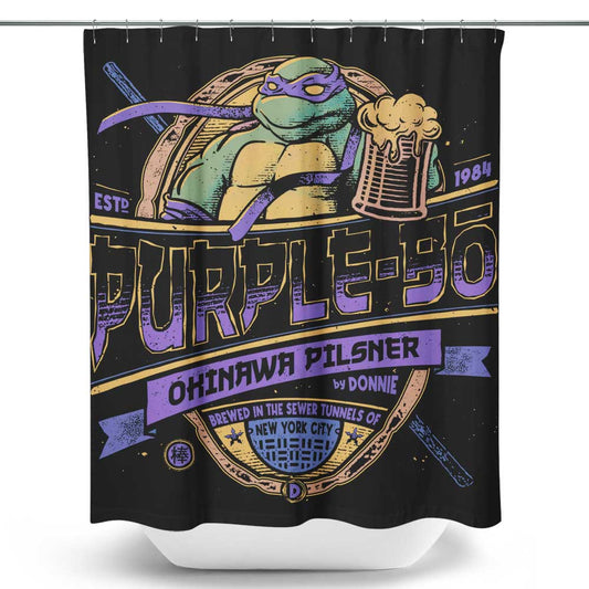 Purple Bo - Shower Curtain