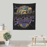 Purple Bo - Wall Tapestry