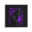 Purple Intellectual Ninja - Canvas Print
