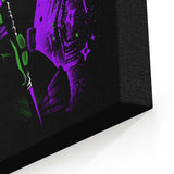 Purple Intellectual Ninja - Canvas Print