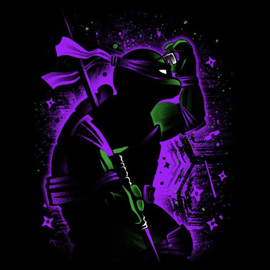 Purple Intellectual Ninja - Canvas Print