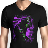 Purple Intellectual Ninja - Men's V-Neck