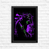Purple Intellectual Ninja - Posters & Prints