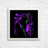 Purple Intellectual Ninja - Posters & Prints