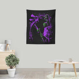 Purple Intellectual Ninja - Wall Tapestry