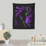 Purple Intellectual Ninja - Wall Tapestry