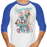 Purrincesses - 3/4 Sleeve Raglan T-Shirt