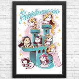Purrincesses - Posters & Prints