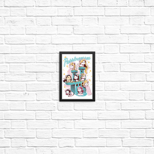 Purrincesses - Posters & Prints