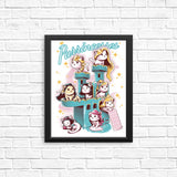 Purrincesses - Posters & Prints