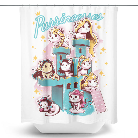 Purrincesses - Shower Curtain