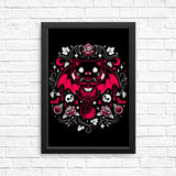 Purrs of Darkness - Posters & Prints
