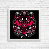 Purrs of Darkness - Posters & Prints