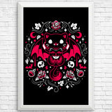 Purrs of Darkness - Posters & Prints