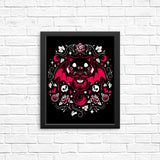 Purrs of Darkness - Posters & Prints