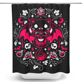 Purrs of Darkness - Shower Curtain