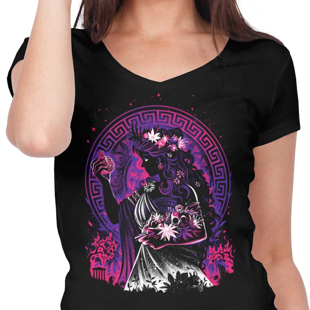 Queen of the Underworld - Women's V-Neck