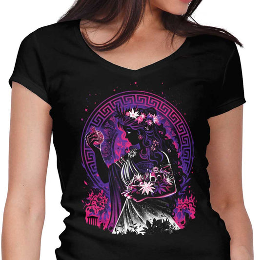 Queen of the Underworld - Women's V-Neck