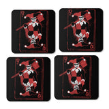 Quinn of Hearts - Coasters